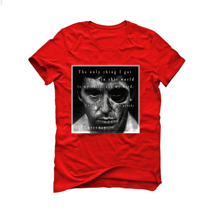 Air Jordan 4 Toro Bravo Matching T-Shirt, Sweatshirts, & Hoodies Red T-Shirt (The Only Thing I Got)| illcurrency - Image 2