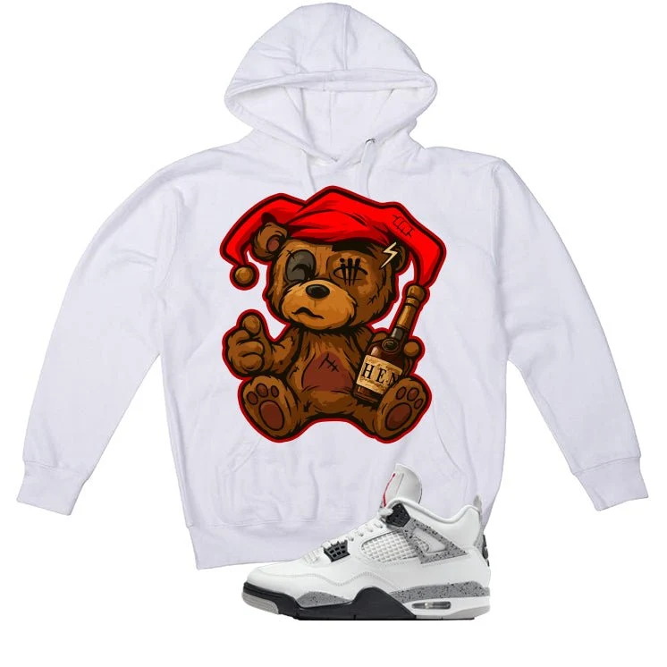 Air Jordan 4 White Cement White T-Shirt (Teddy Henny)| illcurrency - Image 3