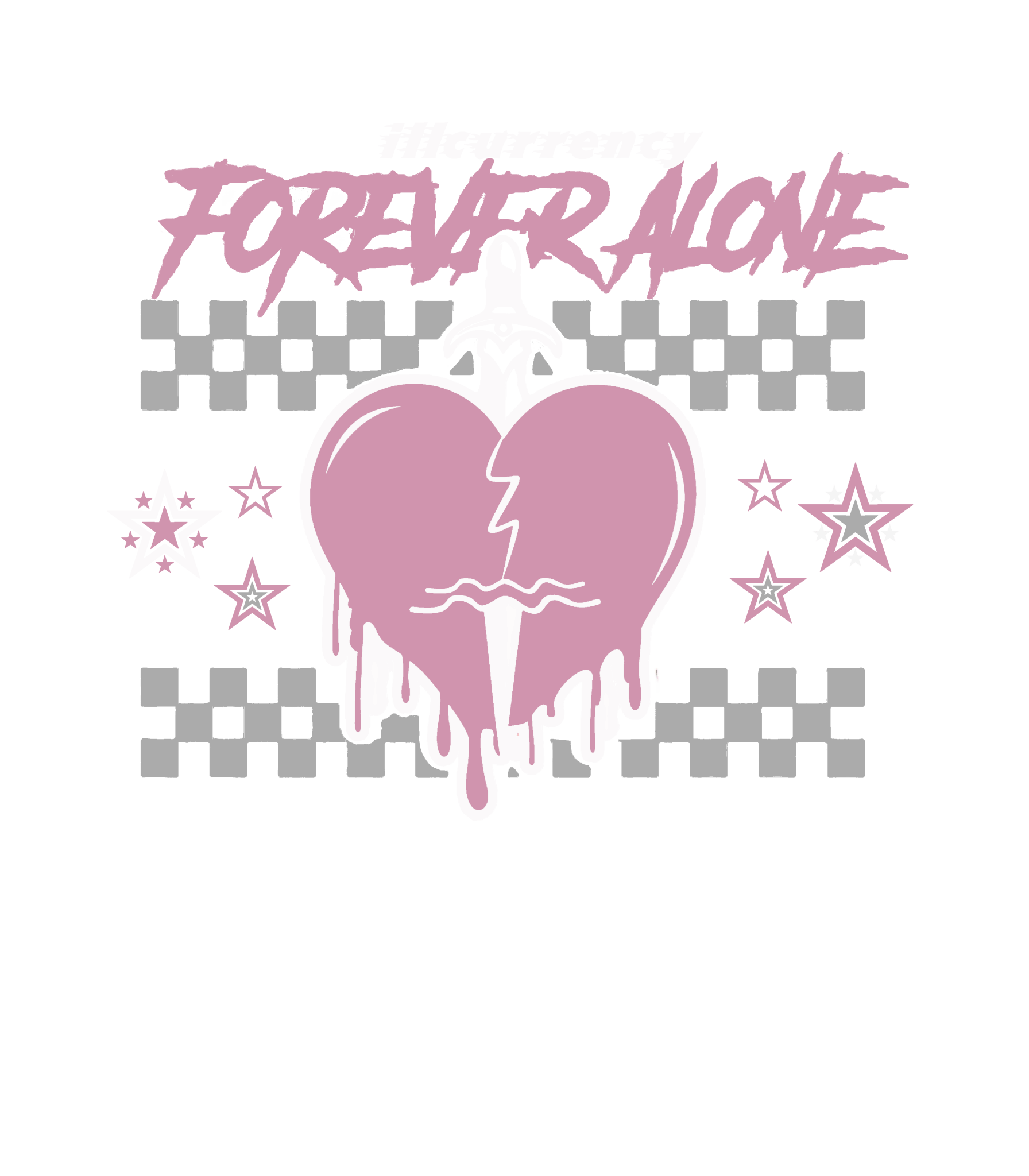 Air Jordan 4 WMNS Orchid Black T-Shirt (Forever Alone)| illcurrency