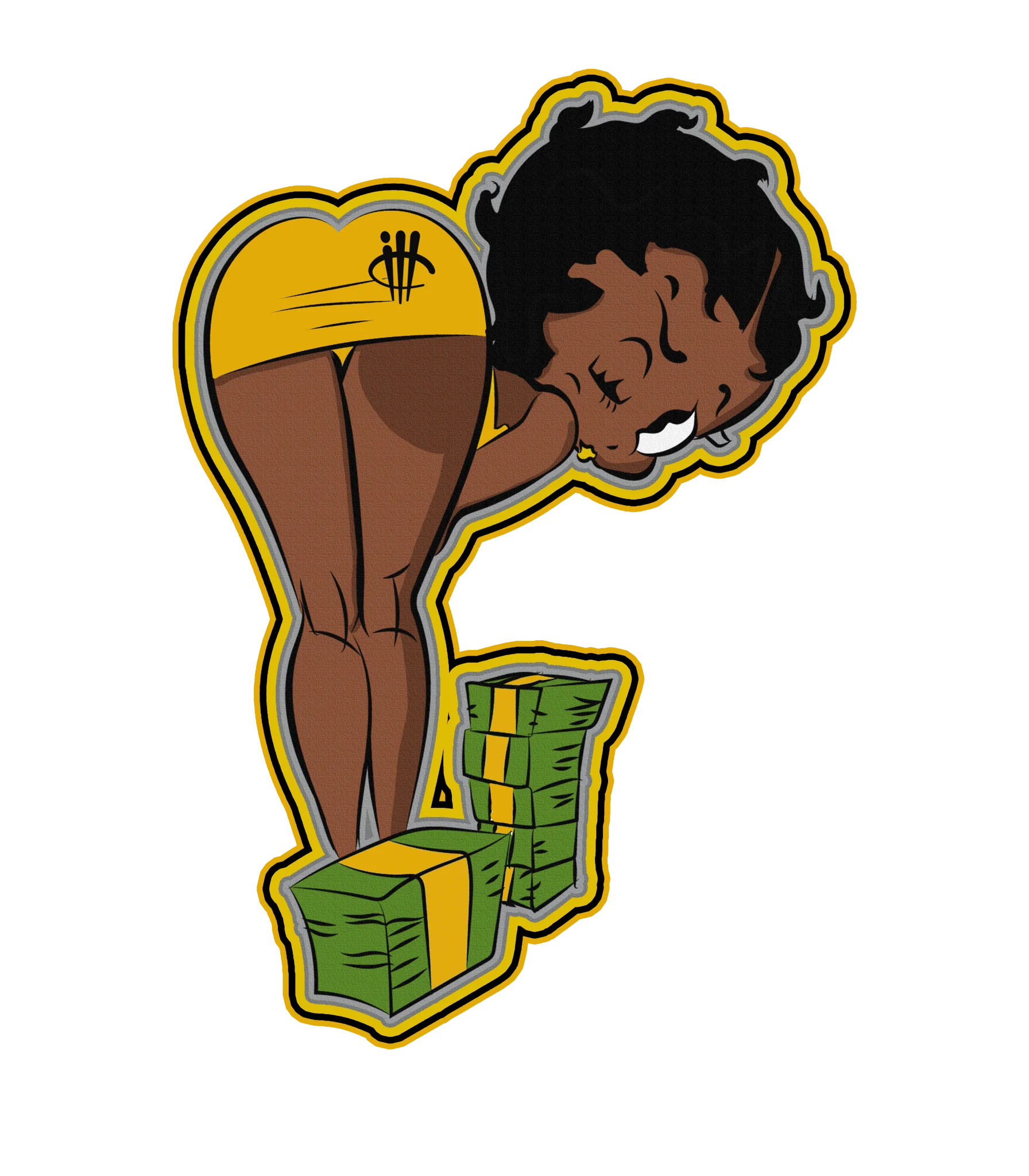 Air Jordan 4 WNNS “Vivid Sulfur” | illcurrency White T-Shirt (BOO)