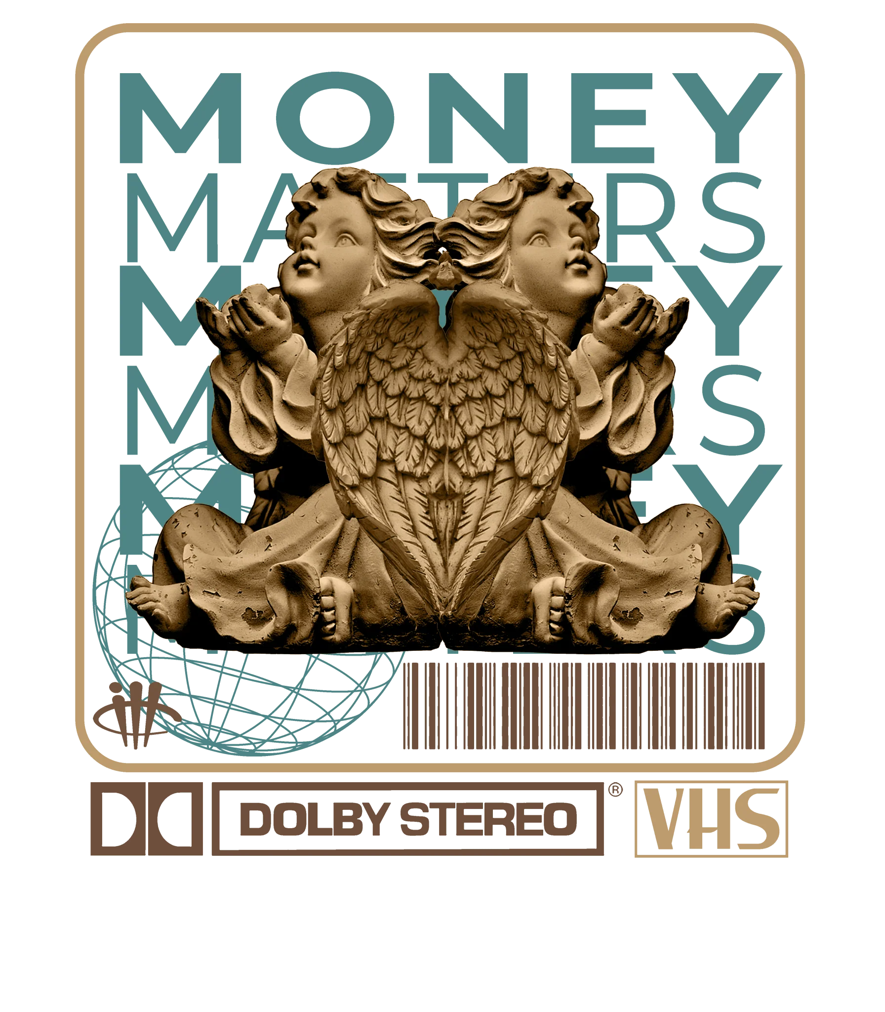 Air Jordan 4 GS Cacao Wow - White T-Shirt (MONEY MATTERS)