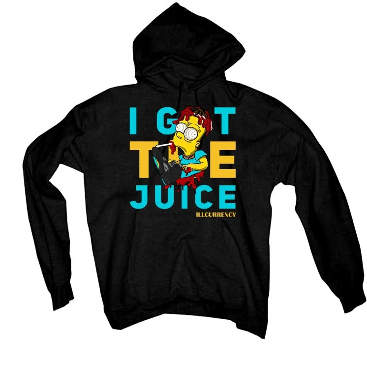 Air Jordan 5 Aqua - Black T-Shirt (I GOT THE JUICE) - Image 3