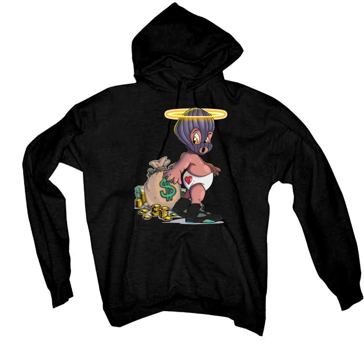 Air Jordan 5 Aqua - Black T-Shirt (SKI MASK BABY) - Image 3