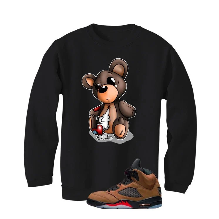 Air Jordan 5 Archaeo Brown Black T-Shirt (Teddy)| illcurrency - Image 4