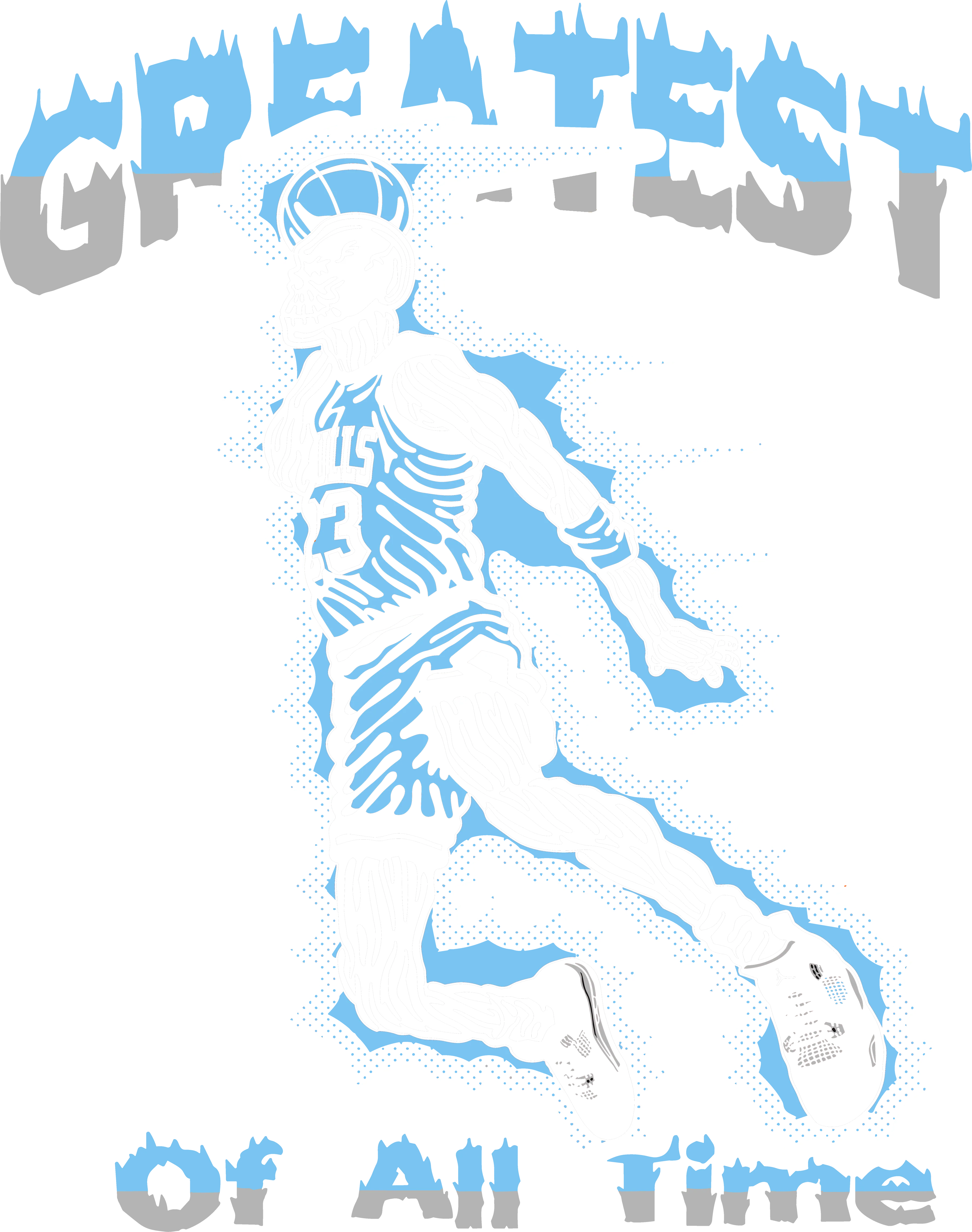 Air Jordan 5 Black/University Blue Matching T-Shirt Black T-Shirt (Greatest of all time)| illcurrency