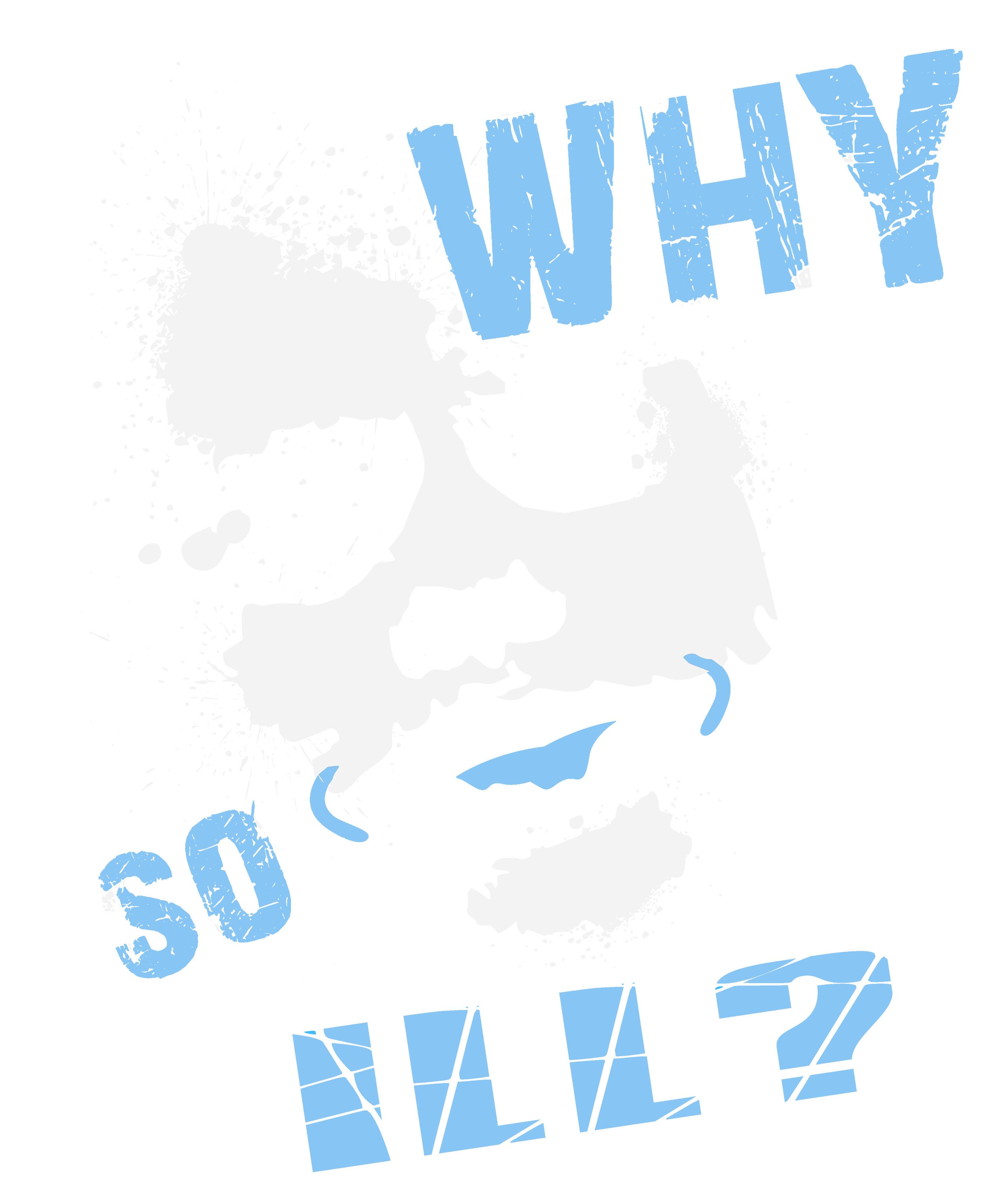 Air Jordan 5 Black/University Blue Matching T-Shirt Black T-Shirt (Why So ill)| illcurrency