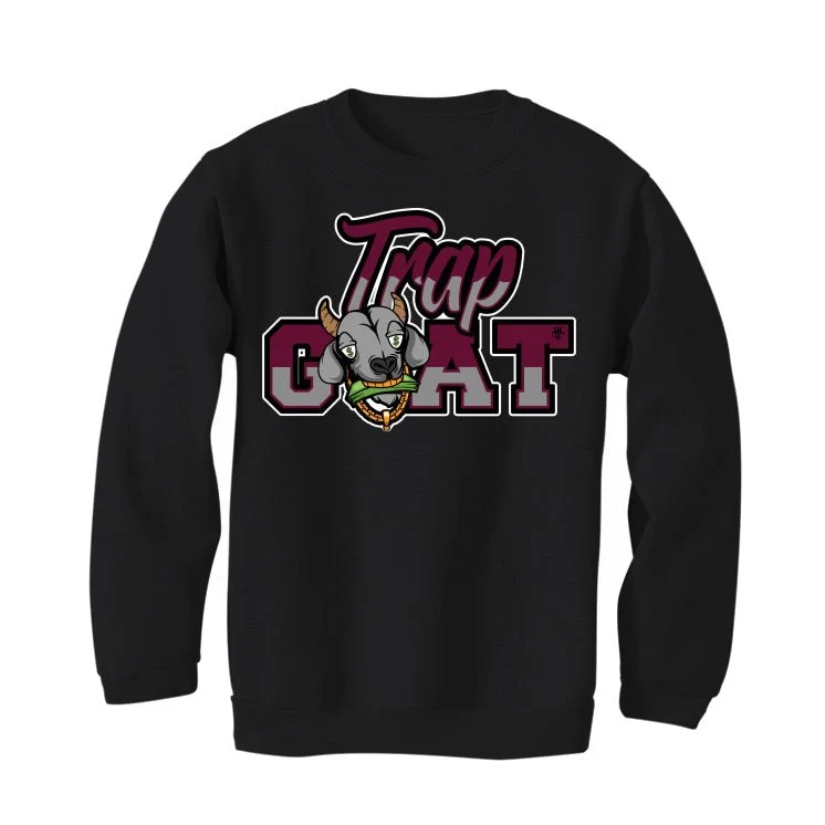 Air Jordan 5 Burgundy - Black T-Shirt (Goat) - Image 4