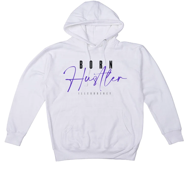 Air Jordan 5 “Concord” White T-Shirt (Born Hustler) - Image 3