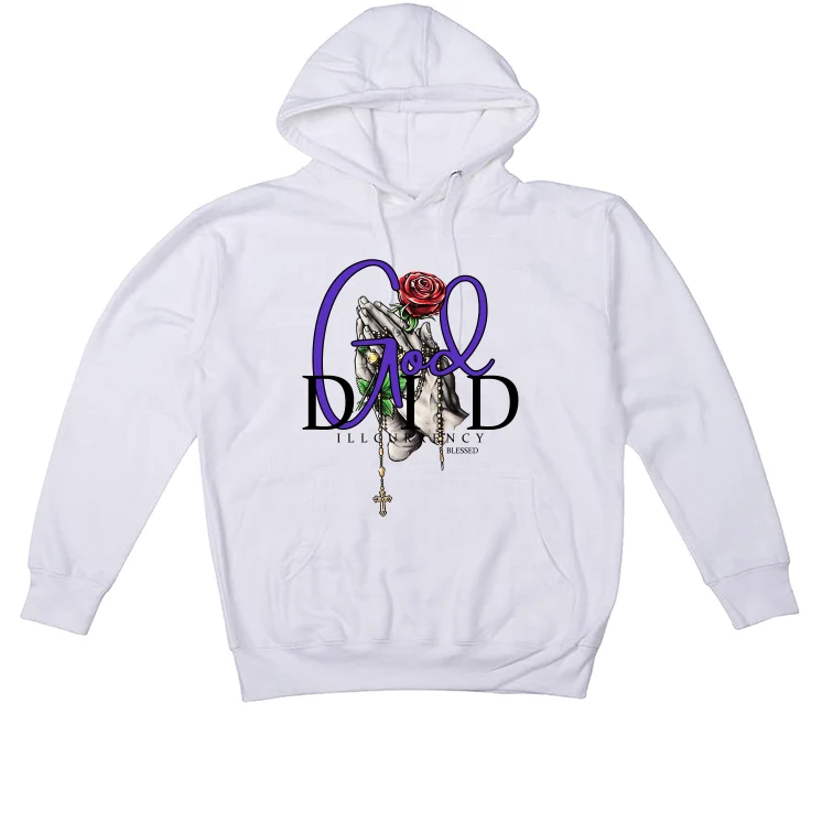Air Jordan 5 “Concord” White T-Shirt (God Did) - Image 3