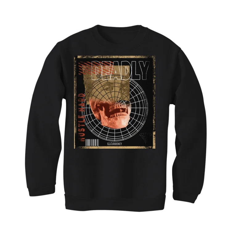 Air Jordan 5 “Dunk on Mars” Black T-Shirt (HUSTLE DEADLY) - Image 4
