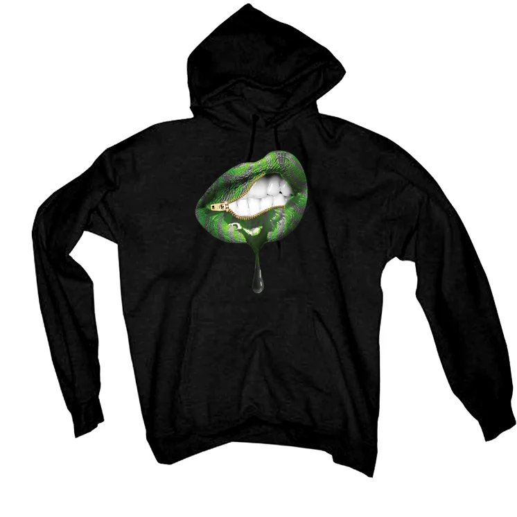 Air Jordan 5 Green Bean Black T-Shirt (LIPS UNSEALED) - Image 3