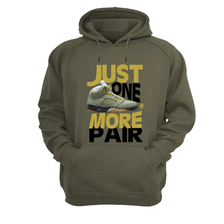 Air Jordan 5 “Jade Horizon” | illCurrency Military Green T-Shirt (JUST ONE MORE PAIR) - Image 3