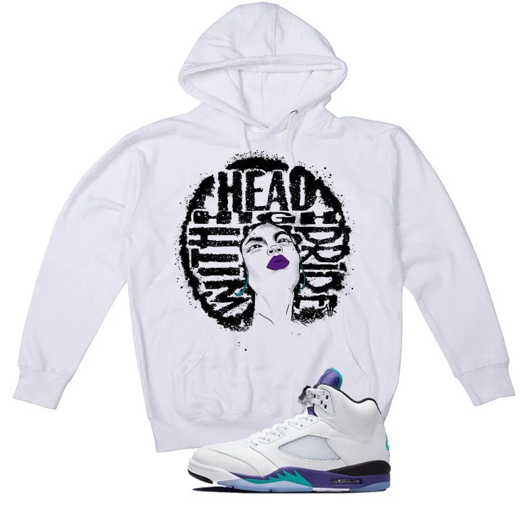 Air Jordan 5 OG Grape White T-Shirt (Head High)| illcurrency - Image 3