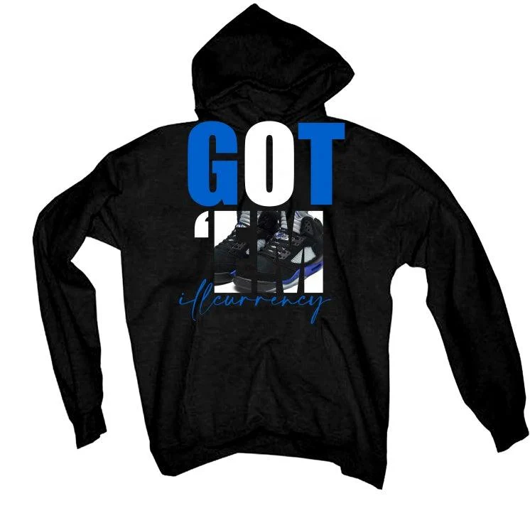 Air Jordan 5 “Racer Blue” Black T-Shirt (Got Em) - Image 3