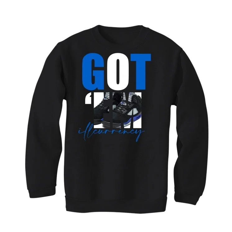Air Jordan 5 “Racer Blue” Black T-Shirt (Got Em) - Image 4