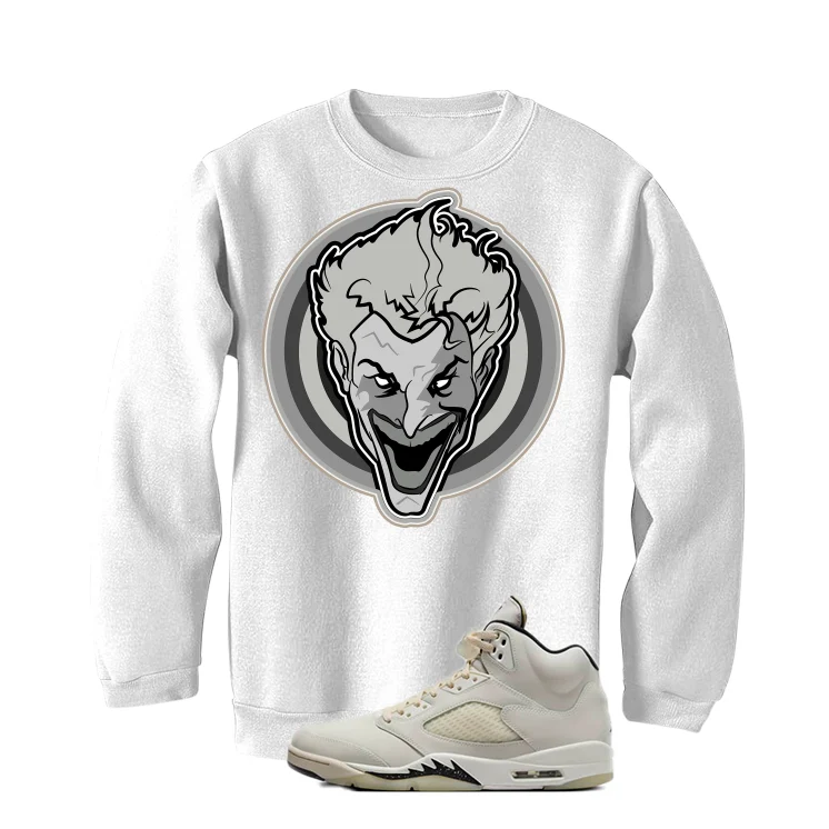 Air Jordan 5 SE “Sail” | illcurrency White T-Shirt (JOKER) - Image 4