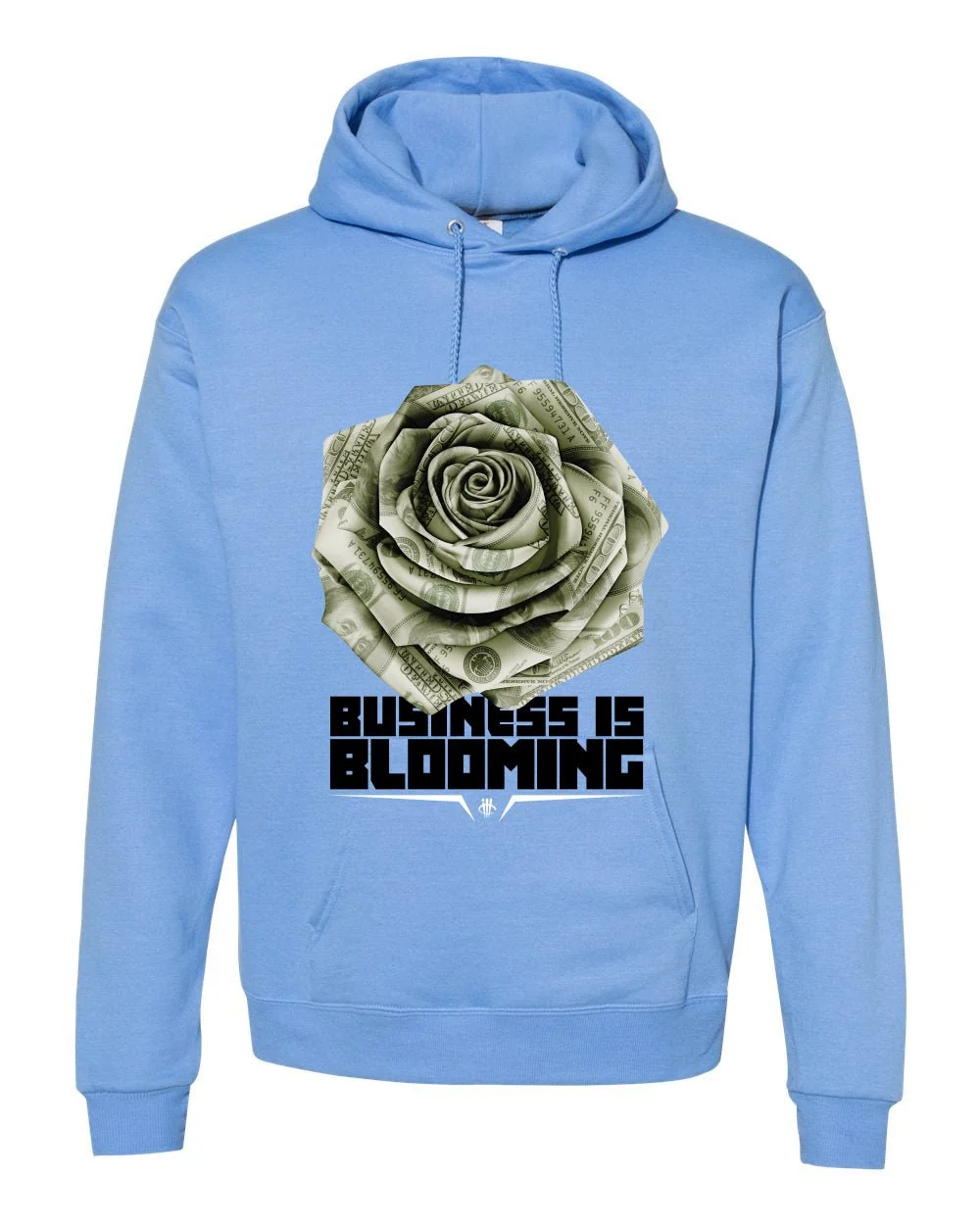 Air Jordan 5 “UNC” Carolina Blue T-Shirt (Business is Blooming) - Image 3