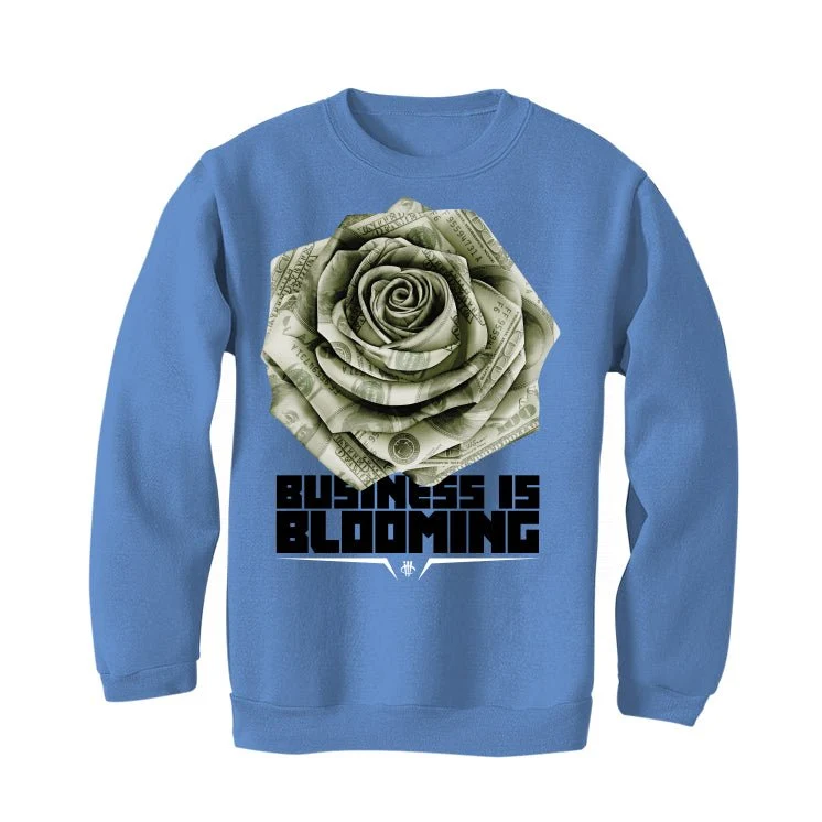 Air Jordan 5 “UNC” Carolina Blue T-Shirt (Business is Blooming) - Image 4