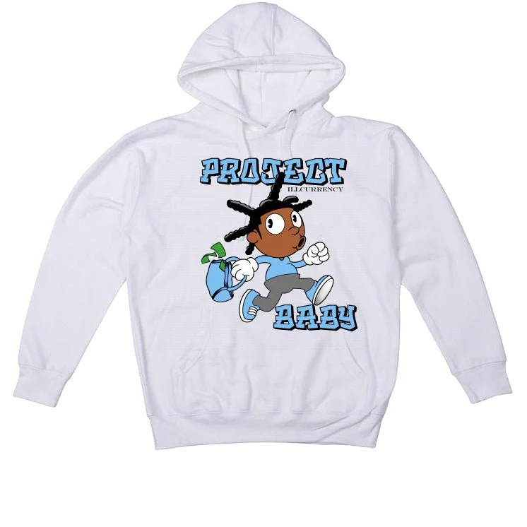 Air Jordan 5 “UNC” | illcurrency White T-Shirt (PROJECT BABY) - Image 3