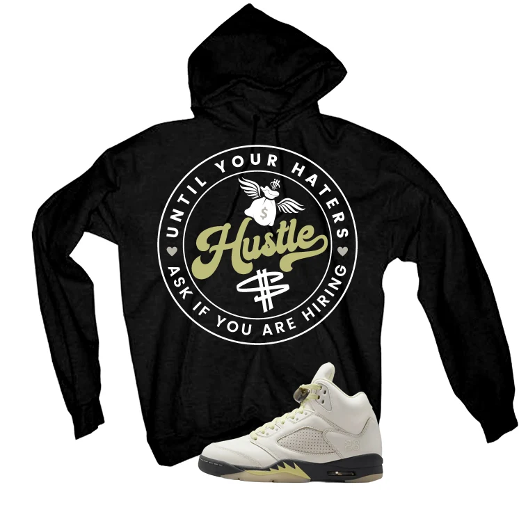 Air Jordan 5 WMNS Luminous Green Black T-Shirt (Haters Catch Up)| illcurrency - Image 3