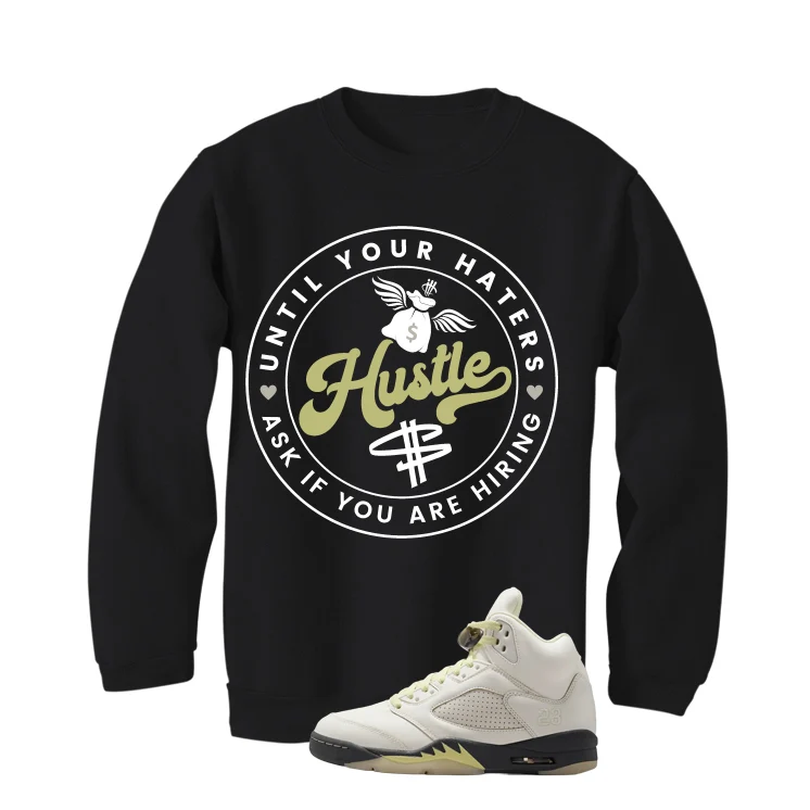Air Jordan 5 WMNS Luminous Green Black T-Shirt (Haters Catch Up)| illcurrency - Image 4