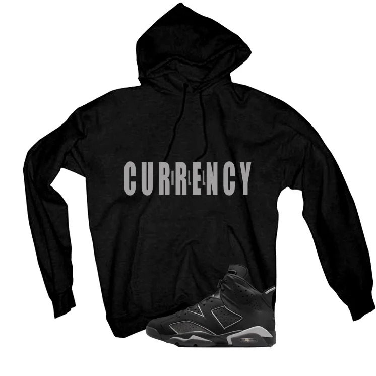 Air Jordan 6 Cap and Gown Matching T-Shirt, Sweatshirts & Hoodies Black T-Shirt (ill Across)| illcurrency - Image 3