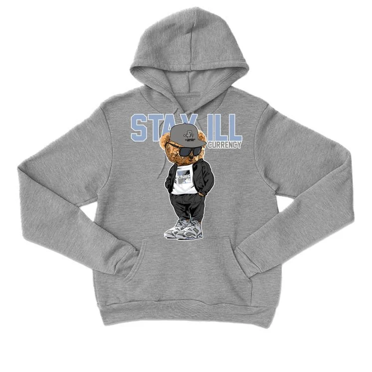 Air Jordan 6 “Cool Grey” Grey T-Shirt (Stay ill Bear) - Image 3