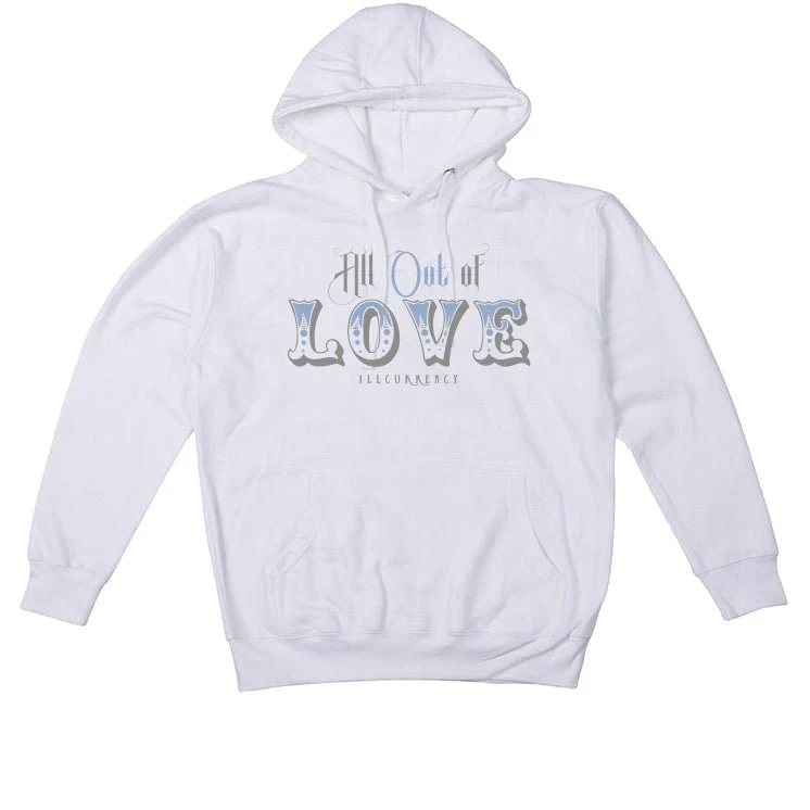 Air Jordan 6 “Cool Grey” White T-Shirt (All out of love) - Image 3