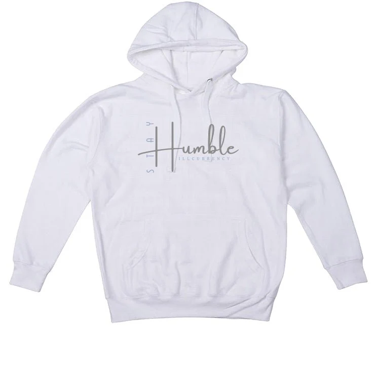 Air Jordan 6 “Cool Grey” White T-Shirt (Stay Humble) - Image 3