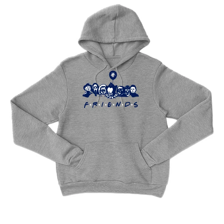 Air Jordan 6 "Georgetown" Grey T-Shirt (F R I E N D S) - Image 3