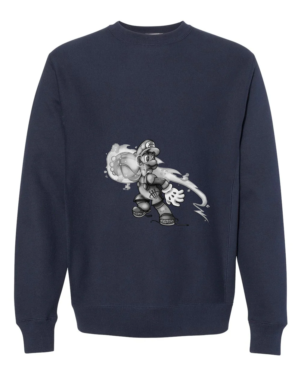 Air Jordan 6 “Midnight Navy” | illCurrency Navy Blue T-Shirt (Luigi) - Image 4