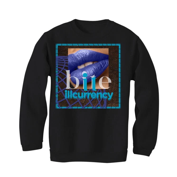 Air Jordan 6 Retro “Aqua” | illcurrency Black T-Shirt (BITE IT) - Image 4