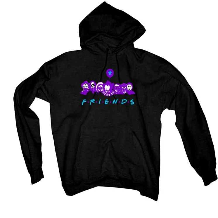 Air Jordan 6 Retro “Aqua” | illcurrency Black T-Shirt (Fake Friends 2) - Image 3