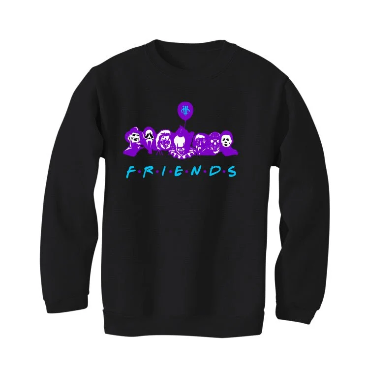 Air Jordan 6 Retro “Aqua” | illcurrency Black T-Shirt (Fake Friends 2) - Image 4