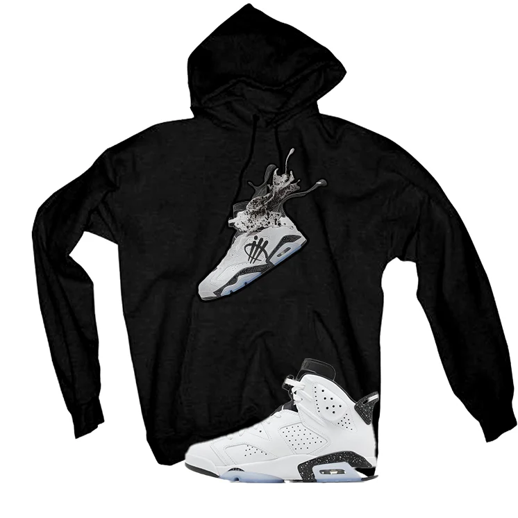 Air Jordan 6 Reverse Oreo Black T-Shirt (SPLASH 6)| illcurrency - Image 3