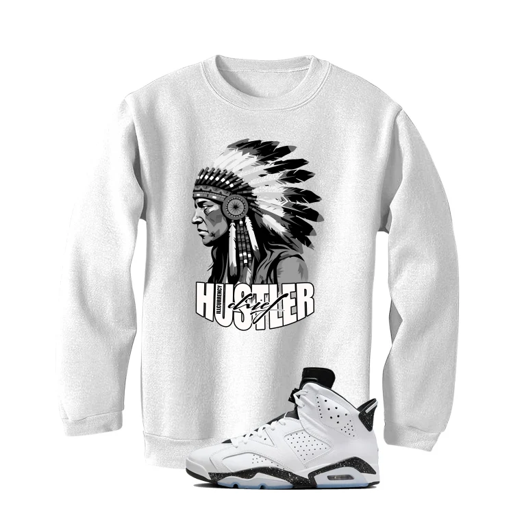 Air Jordan 6 Reverse Oreo White T-Shirt (Chief Hustler)| illcurrency - Image 4