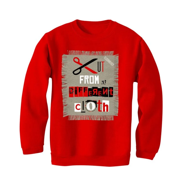 Air Jordan 6 “Toro Bravo” | illcurrency Red T-Shirt (Cut from a different cloth) - Image 4
