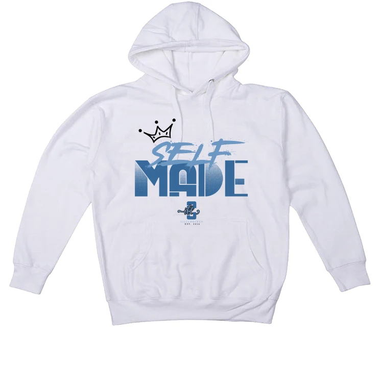 Air Jordan 6 “Washed Denim” | ILLCURRENCY White T-Shirt (Self Made) - Image 3