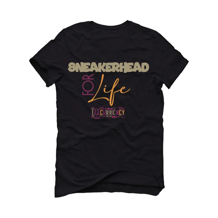 Air Jordan 7 “Black Olive” Black T-Shirt (Sneakerhead for life) - Image 2
