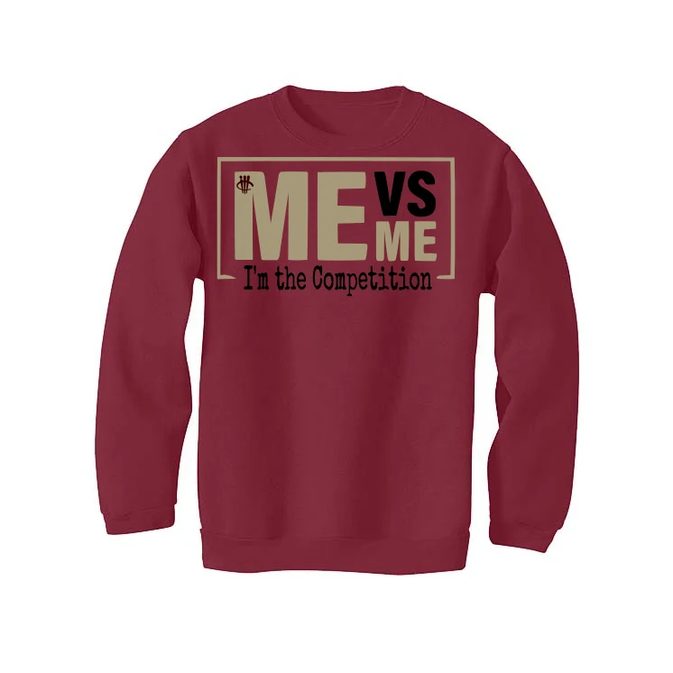 Air Jordan 7 “Black Olive” Maroon T-Shirt (Me vs Me) - Image 4