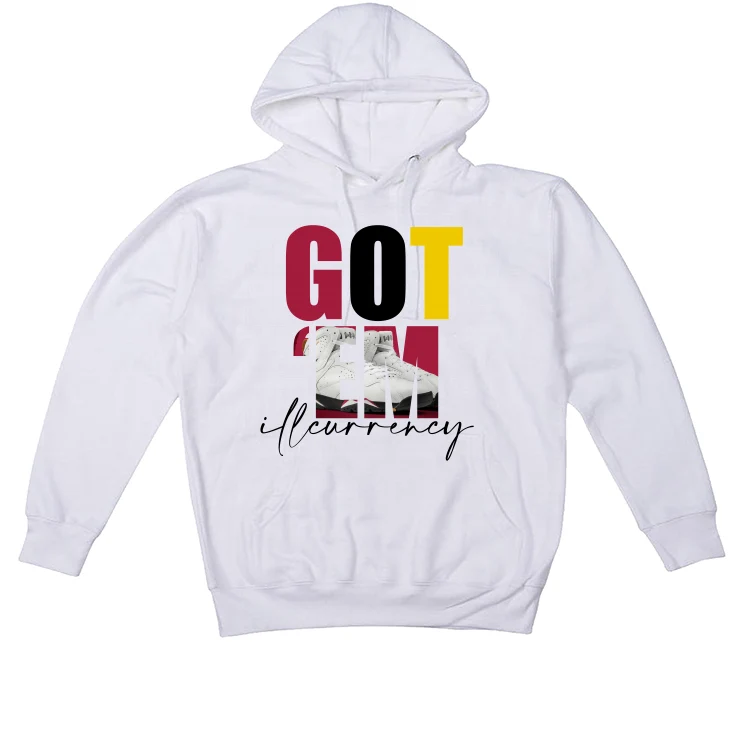 Air Jordan 7 “Cardinal” White T-Shirt (Got Em) - Image 3