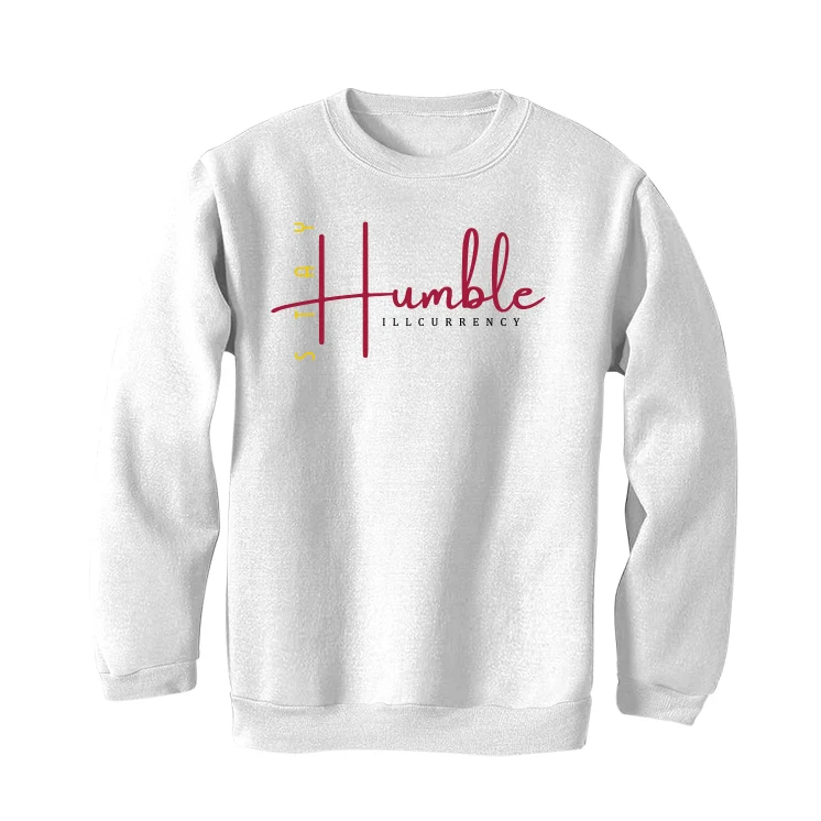 Air Jordan 7 “Cardinal” White T-Shirt (Stay Humble) - Image 4