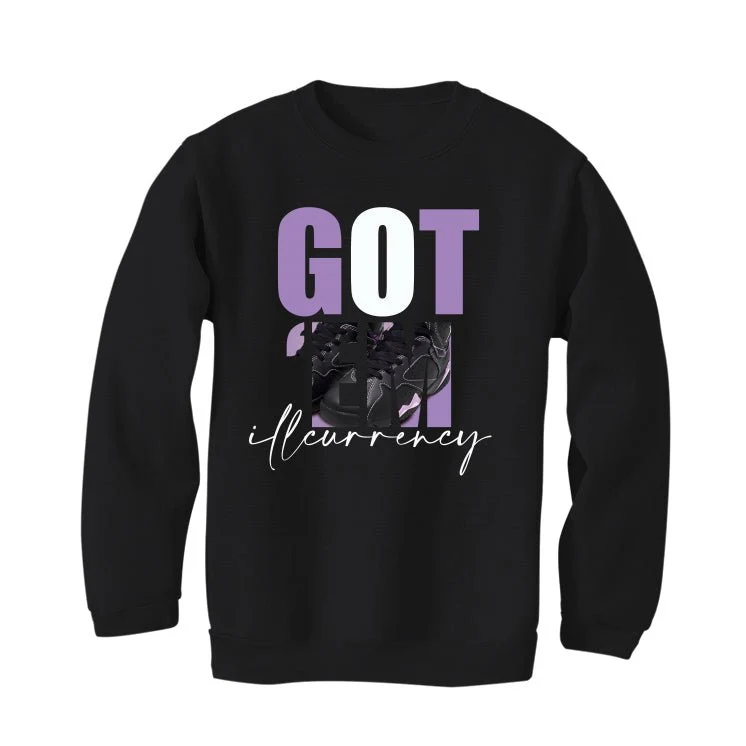 Air Jordan 7 GS “Barely Grape” Black T-Shirt (Got Em) - Image 4