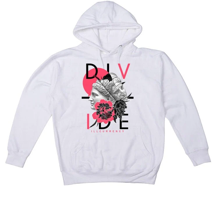Air Jordan 7 White Infrared - White T-Shirt (Divide) - Image 3