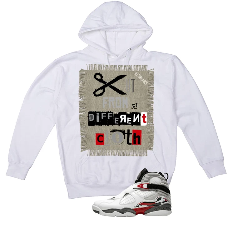 Air Jordan 8 Bugs Bunny Matching T-Shirt, Sweatshirts & Hoodies White T-Shirt (Cut from a different cloth)| illcurrency - Image 3