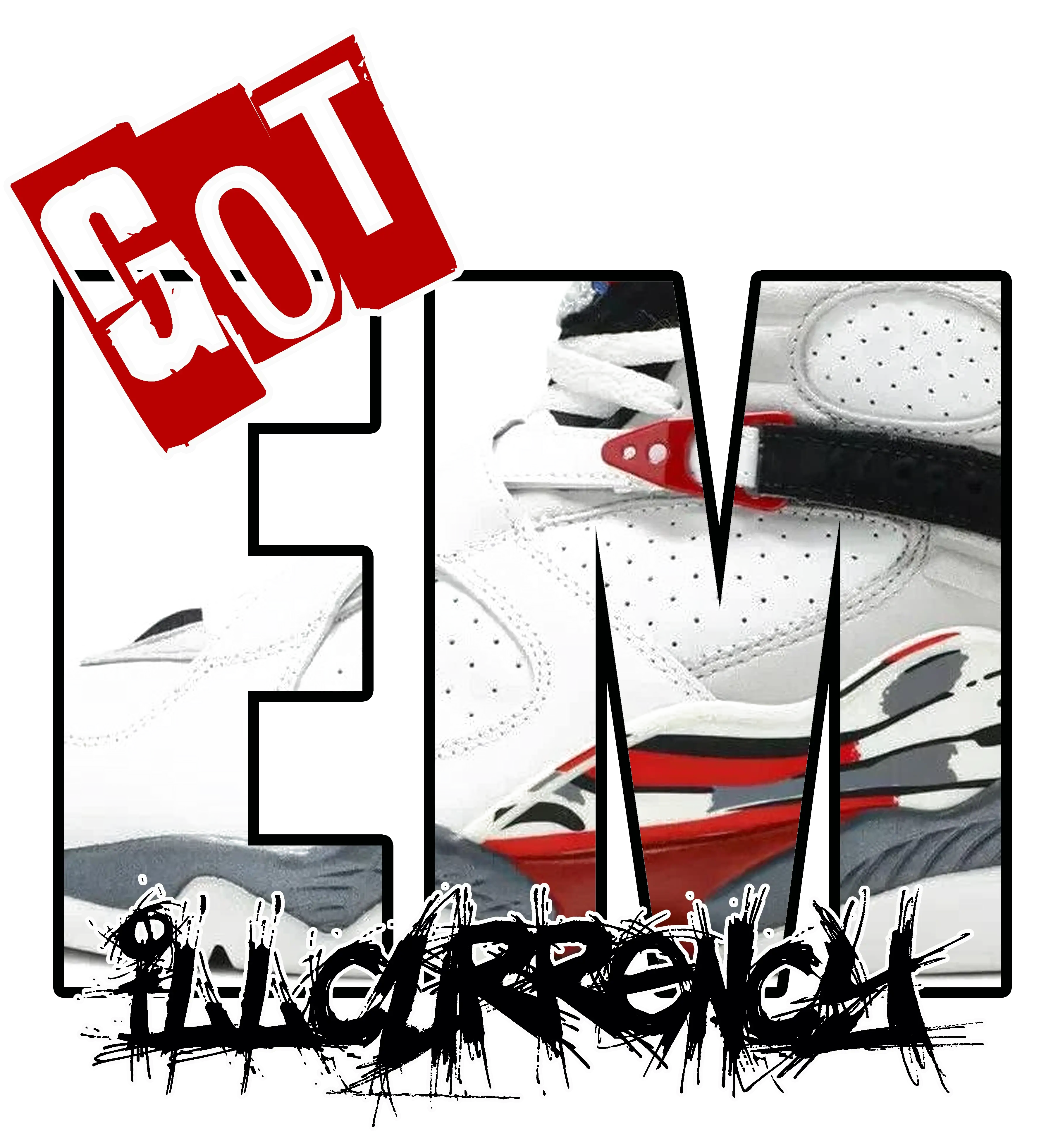 Air Jordan 8 Bugs Bunny Matching T-Shirt, Sweatshirts & Hoodies White T-Shirt (GOT EM)| illcurrency