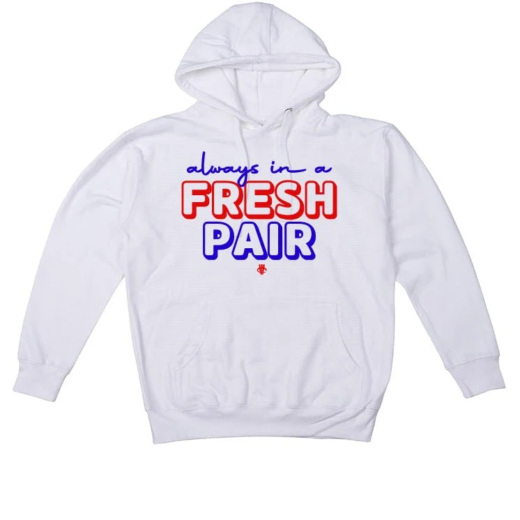 Air Jordan 8 “Playoffs” | illcurrency White T-Shirt (Fresh Pair) - Image 3
