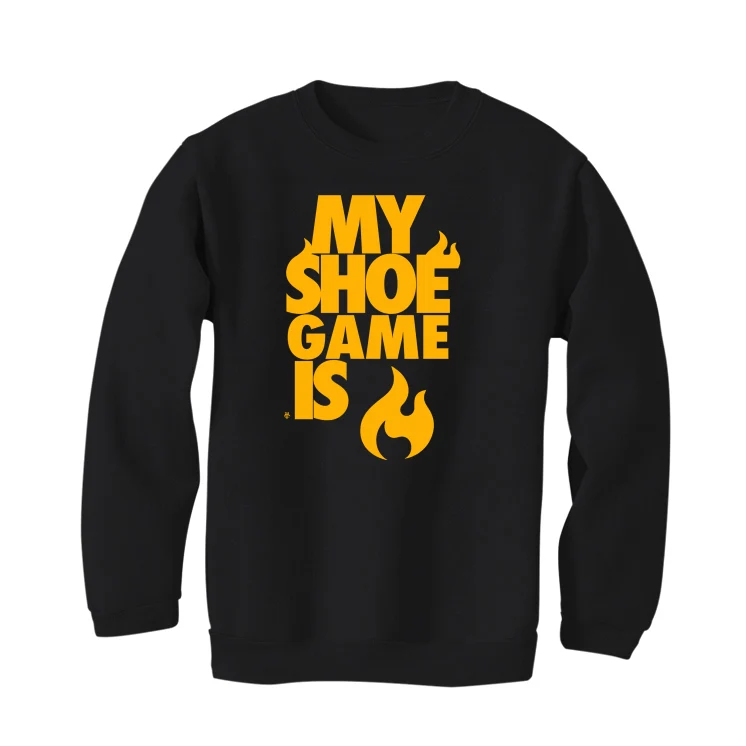 Air Jordan 8 “Taxi” Black T-Shirt (MY SHOE) - Image 4