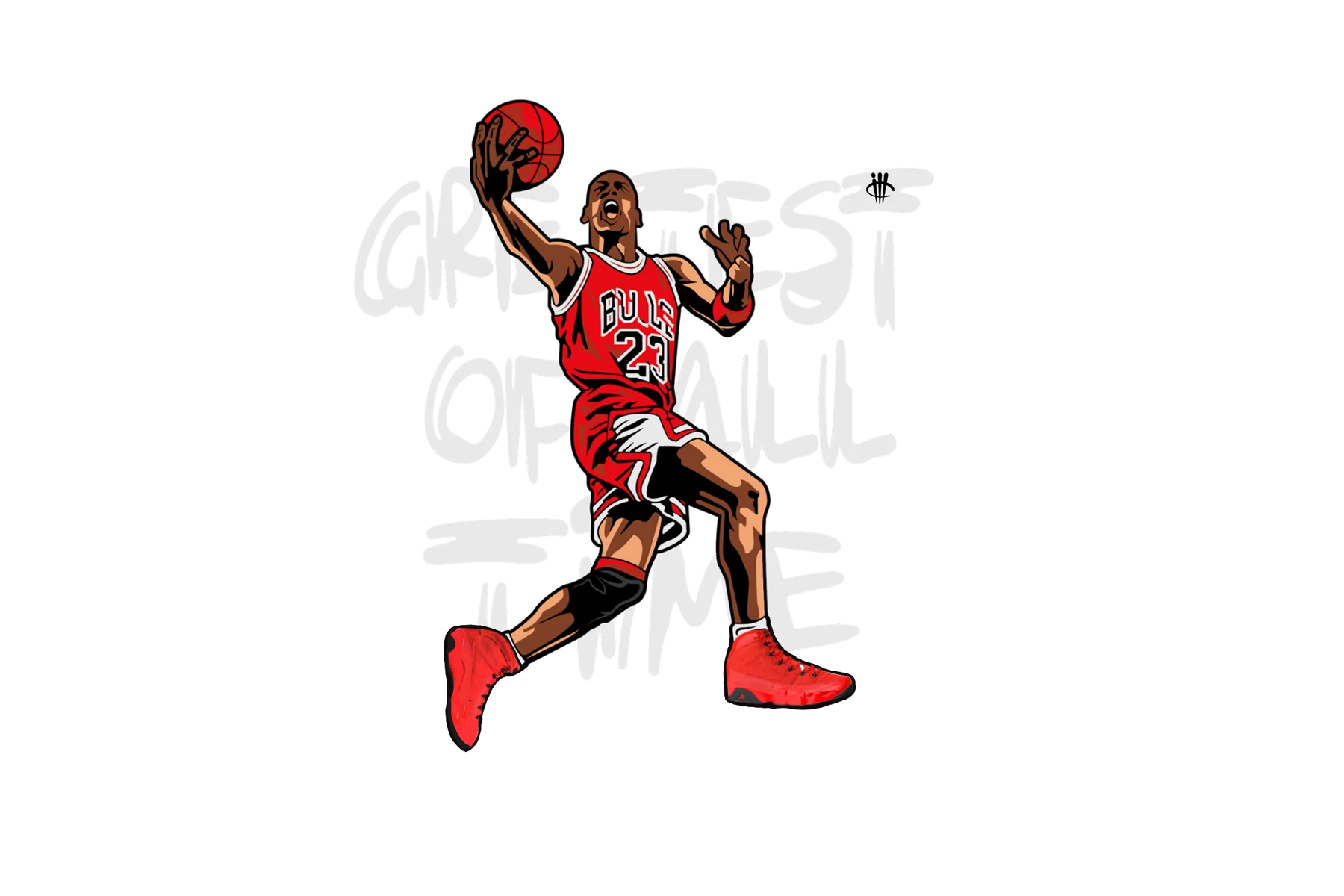 Air Jordan 9 “Chile Red” Red T-Shirt (greatest of all time)
