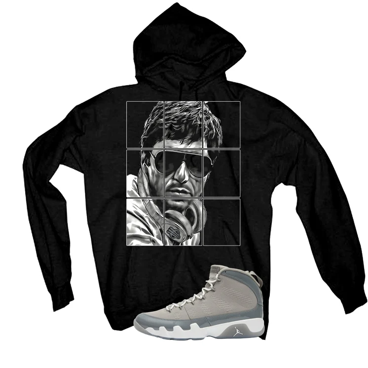 Air Jordan 9 Cool Grey Black T-Shirt (Pacino)| illcurrency - Image 3